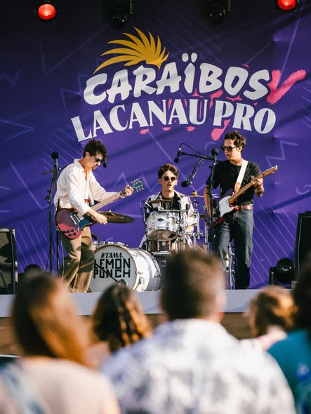 Caraïbos Lacanau Pro 2026 : Lemon Punch en concert sur le front de mer 7 Caraïbos Lacanau Pro 2026 : Lemon Punch en concert sur le front de mer