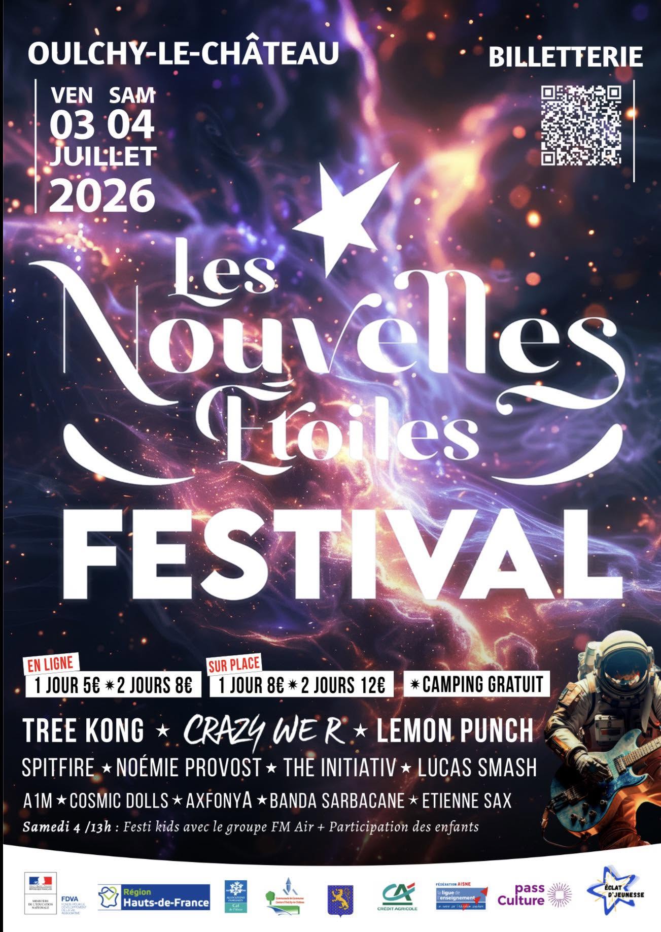 Festival Les Nouvelles Étoiles 2026 : Lemon Punch sur scène à Oulchy-le-Château